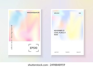 Minimal Texture. Iridescent Fluid. Color Mesh. Fashion Screen. Purple Rainbow Cover. Plastic Design. Colourful Prism Template. Blue Minimal Texture