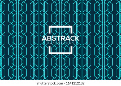 minimal thin line geometric background