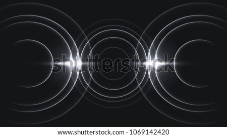 minimal three cycles sound wave