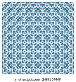 Minimal tiles geometric pattern with abstract shapes