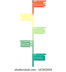 minimal time line box