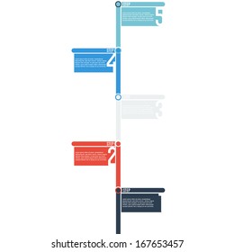 minimal time line box