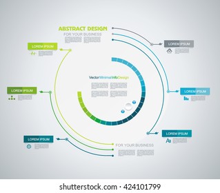 Minimal Timeline Infographic Design. Can Be Used For Workflow Layout; Diagram; Number Options; Web Design.