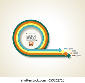 Minimal Timeline Infographic design. Can be used for workflow layout, diagram, number options, web design.