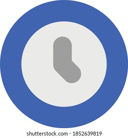 Icono de tiempo mínimo de observación de alarma de temporizador