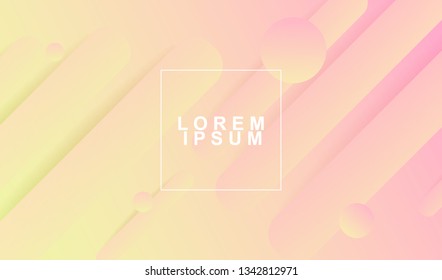 Minimal trend abstract background. Geometric gradient shapes design. Modern vector for cover, poster, website, card and social media.