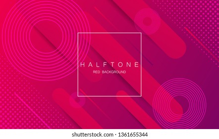 Minimal trend abstract background. Geometric gradient shapes design. Modern vector for cover, poster, website, card and social media.