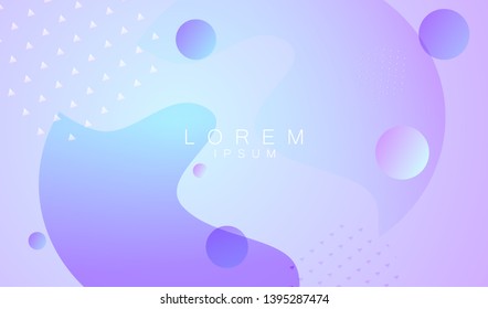 Minimal trend abstract background. Geometric gradient shapes design. Modern vector for cover, poster, website, card and social media.