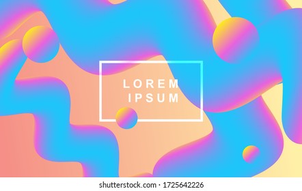 Fondo abstracto de tendencia mínima. Diseño de formas de gradiente geométrico. Vector moderno para portada, afiche, sitio web, tarjeta y medios sociales.