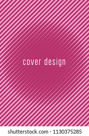 Minimal trendy cover template. Futuristic layout with halftones. Geometric minimal cover template for book, catalog and annual. Minimalistic colorful gradients. Abstract business illustration.