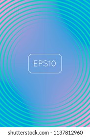 Minimal trendy cover template. Futuristic  layout with halftones. Geometric minimal cover template for book, catalog and annual. Minimalistic colorful gradients. Abstract business illustration.