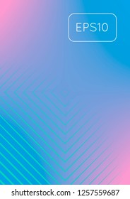 Minimal trendy cover template. Futuristic  layout with halftones. Geometric minimal cover template for book, catalog and annual. 