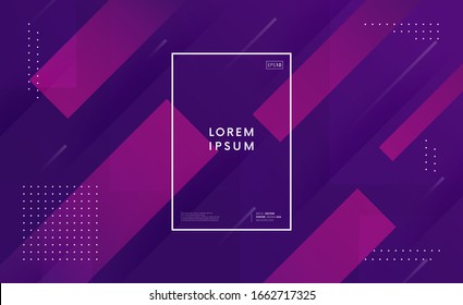 Minimal trendy gradient background. Dynamic shapes backdrop vector design.