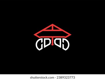 Minimal Trendy Hom CD Swap Logo Design Vector Template.