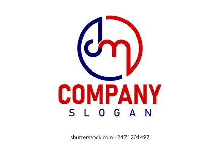 minimal, trendy, m, initials, unique, md logo, luxury, letter dm, dm letter, md letter, 