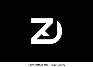 Minimal trendy monogram art logo. Monogram professional elegant awesome artistic RD DR initial based Alphabet icon logo. Initials Business logo.