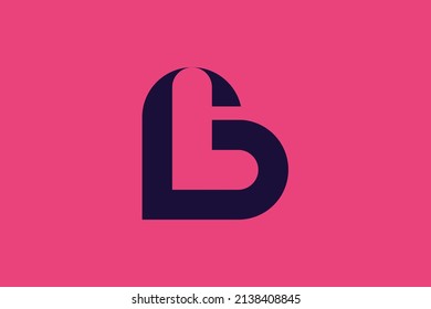 Minimal trendy monogram art logo. Monogram professional elegant awesome artistic GL LG initial based Alphabet icon logo. Initials Business logo.