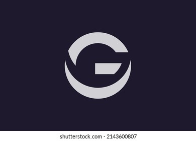 Minimal Trendy Monogram Art Logo Monogram Stock Vector (Royalty Free ...