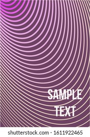 Minimal trendy vector with halftone gradients.  Modern abstract cover from vector abstract lines.  The future template for decorating the background of albums, business brochures, banner, poster.