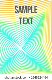 Minimal trendy vector with halftone gradients.  Modern abstract cover from vector abstract lines.  The future template for decorating the background of albums, business brochures, banner, poster.