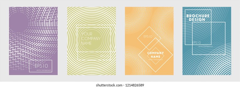Minimal trendy wave geometric background. Dynamic shapes composition. Eps10 vector