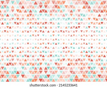 Diseño de semitono mínimo de triángulos. Fondo de banner de la estructura triangular de diseño. Cuadrícula de medio tono de triángulos geométricos.