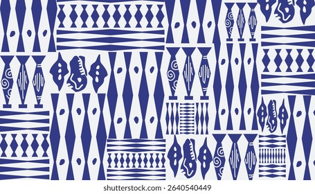 minimal tribal style cave art pattern which can be bg wallpaper background this tribal African style pattern gives the right tribal and African traditional colors and also have geometric form in it