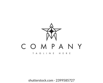 minimal turtle line logo design