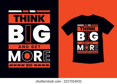 Minimal typography t shirt design