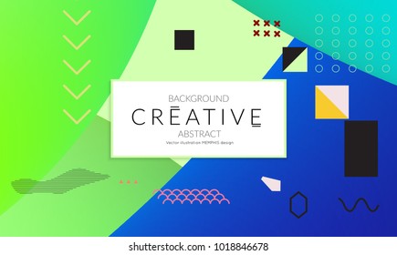 Minimal universal banner templates in Memphis style with abstract hand drawn doodles. Roughly drawn bright trendy textures. Bright neon web banner layout. Vector isolated