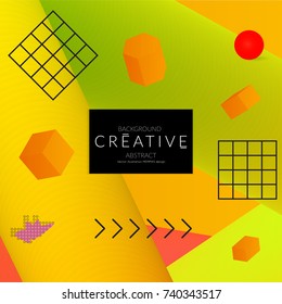Minimal universal banner templates in Memphis style with abstract hand drawn doodles. Roughly drawn bright trendy textures. Bright neon web banner layout. Vector isolated