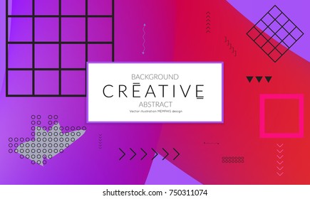 Minimal universal banner templates in Memphis style with abstract hand drawn doodles. Roughly drawn bright trendy textures. Bright neon web banner layout. Vector isolated