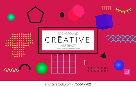 Minimal universal banner templates in Memphis style with abstract hand drawn doodles. Roughly drawn bright trendy textures. Bright neon web banner layout. Vector isolated