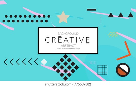 Minimal universal banner templates in Memphis style with abstract hand drawn doodles. Roughly drawn bright trendy textures. Bright neon web banner layout. Vector isolated