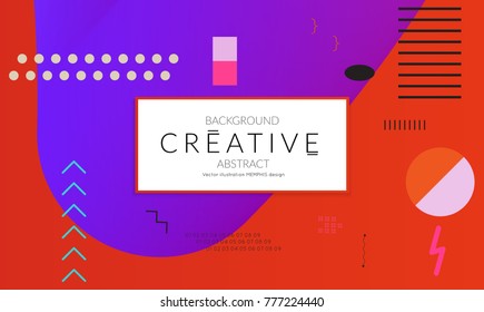 Minimal universal banner templates in Memphis style with abstract hand drawn doodles. Roughly drawn bright trendy textures. Bright neon web banner layout. Vector isolated