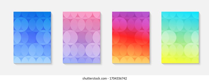 Minimal vector abstract cover notebook design. Planner and diary cover for print. Abstract design for copybook brochures and school books. Notebook paper. Brochure, book, magazine template.