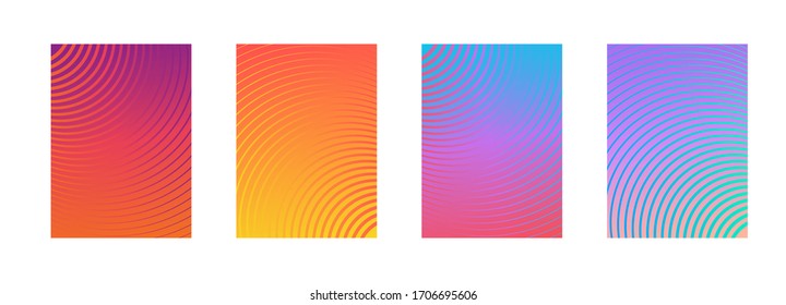 Minimal vector abstract cover notebook design. Planner and diary cover for print. Abstract design for copybook brochures and school books. Notebook paper. Brochure, book, magazine template.