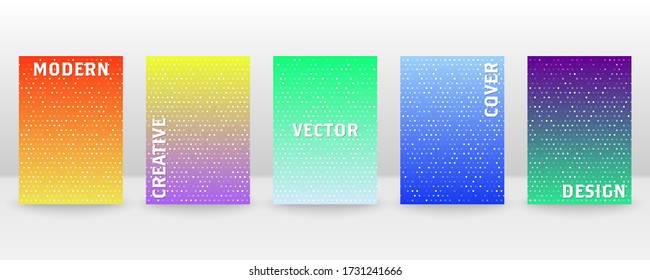 Minimal vector abstract cover notebook design. Brochure, book, magazine template. Abstract design for copybook brochures and school books. Planner and diary cover for print. Notebook paper.