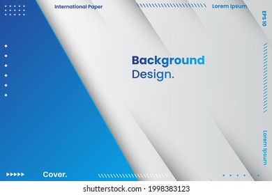 Diseño de bloc de notas de portada abstracta de vector mínimo. Cubierta del planificador y diario para impresión. Diseño abstracto para folletos de cuadernos y libros escolares. Papel portátil. Folleto, libro, plantilla de revista.