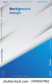 Minimal vector abstract cover notebook design. Planner and diary cover for print. Abstract design for copybook brochures and school books. Notebook paper. Brochure, book, magazine template.