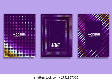 Minimal vector cover design with abstract gradient linear waves