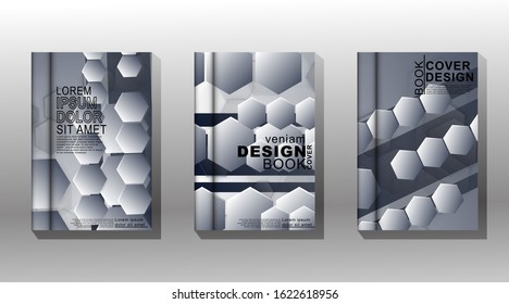 Minimal vector cover design background. New texture for your design.