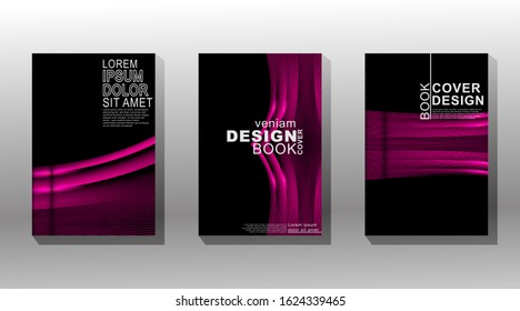 Minimal vector cover design background. New texture for your design.