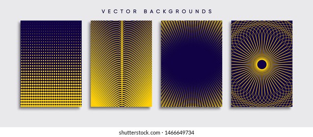 Minimal Vector cover designs. Future Poster template.
