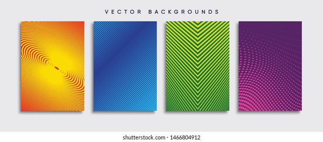 Minimal Vector cover designs. Future Poster template.