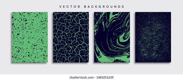 Minimal Vector cover designs. Future Poster template.