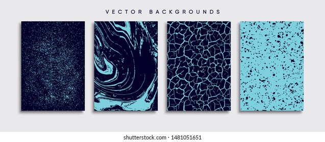 Minimal Vector cover designs. Future Poster template.