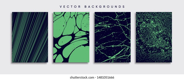 Minimal Vector cover designs. Future Poster template.