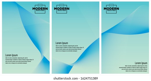 Minimal Vector cover designs. Future Poster templates.