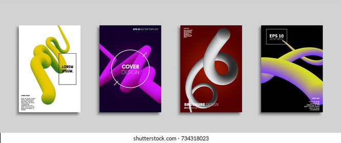 Minimal Vector cover designs. Future Poster templates. Abstract backgrounds.
